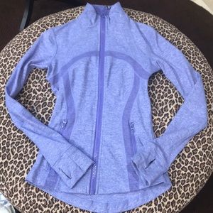 Lululemon defines jacket size 2 heathered Persian